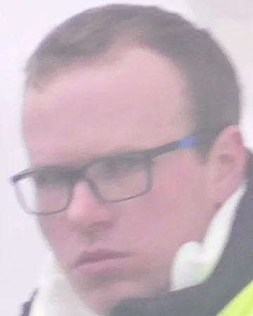 Mężczyzna, który brał udział w proteście rolników 