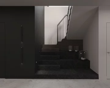 Dom z basenem, proj. Mikołajska Studio 