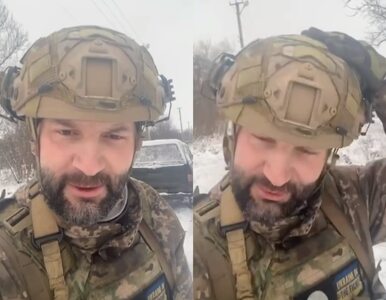 Miniatura: Ukraiński żołnierz z przesłaniem dla mam...