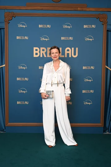 Agata Kulesza na premierze serialu „Breslau” 
