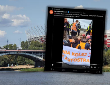 Miniatura: Ostatnie Pokolenie paraliżuje Warszawę....