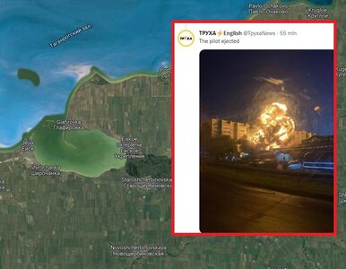 „Kula ognia” w Rosji. Samolot wojskowy rozbił się o budynek mieszkalny
