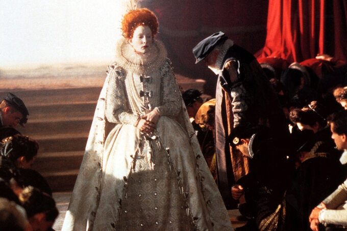 Kadr z filmu „Elizabeth” (1998)