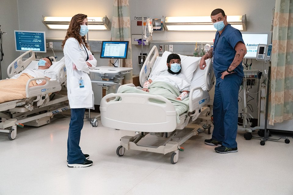 Kadr z 3. sezonu serialu „Szpital New Amsterdam” 