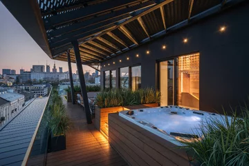 Penthouse projektu Kando Architects 