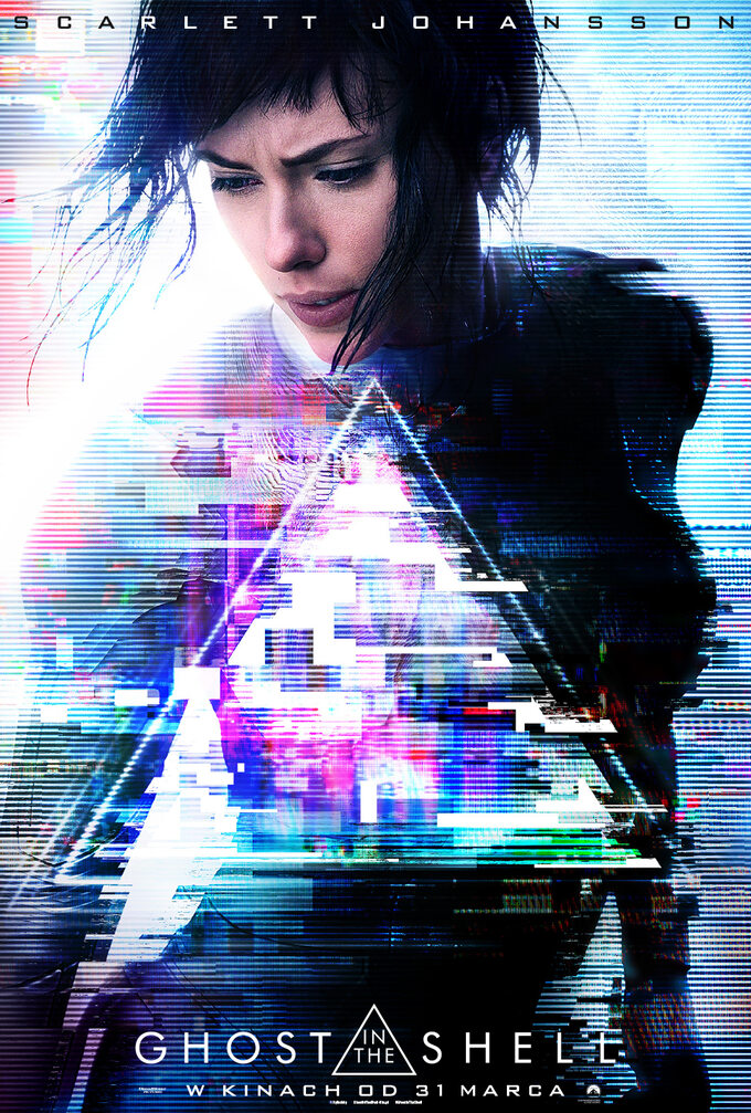 plakat filmu "Ghost in the Shell" (2017)