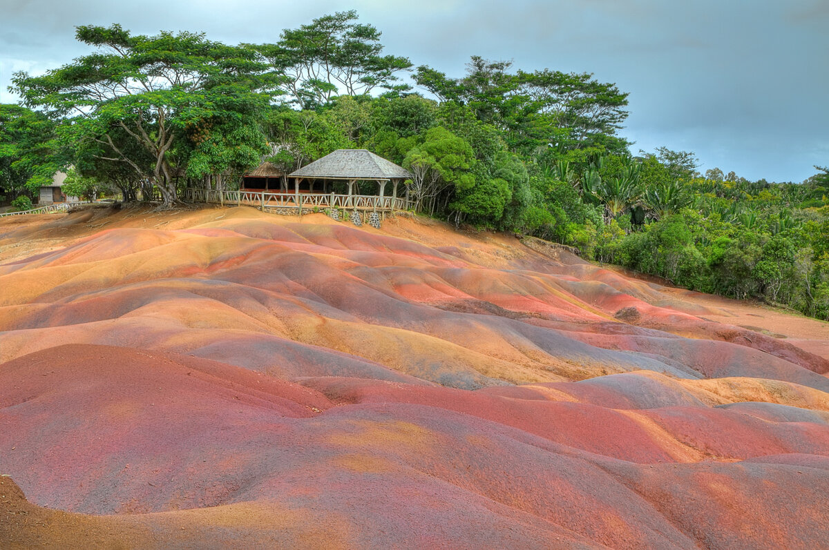 Chamarel na wyspie Mauritius 