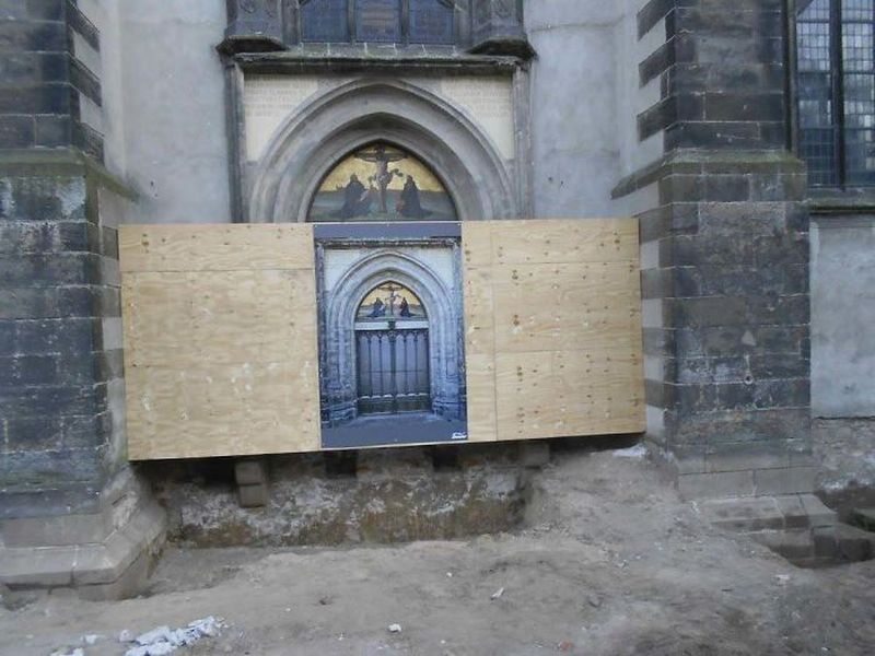 Wycieczka do Wittenbergi. Słynne drzwi? W renowacji 