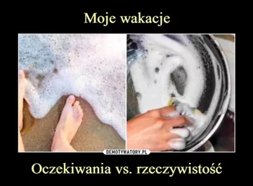 Minęła połowa wakacji. Internauci publikują memy 