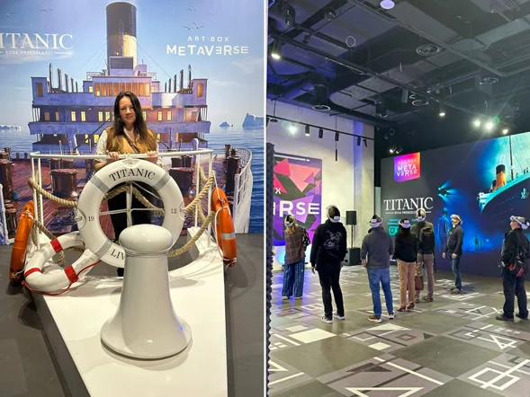 Miniatura: Tutaj „wsiądziesz” na pokład Titanica....