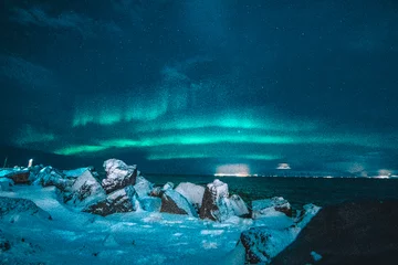 Islandia Northern light evening