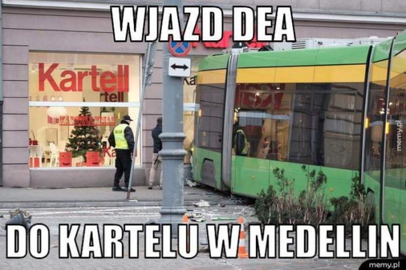 Mem z poznańskim tramwajem 