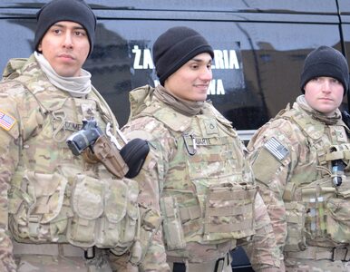 Dodatkowi żołnierze USA w Polsce. Ważna deklaracja Białego Domu