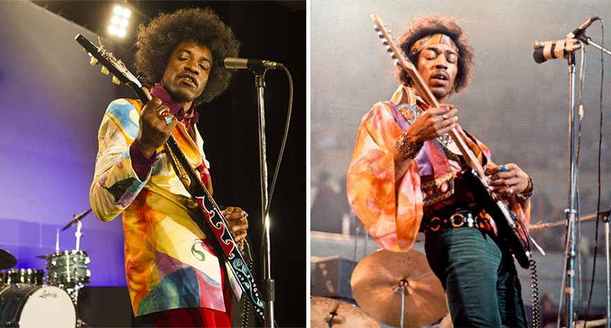 Andre 3000 jako Jimi Hendrix