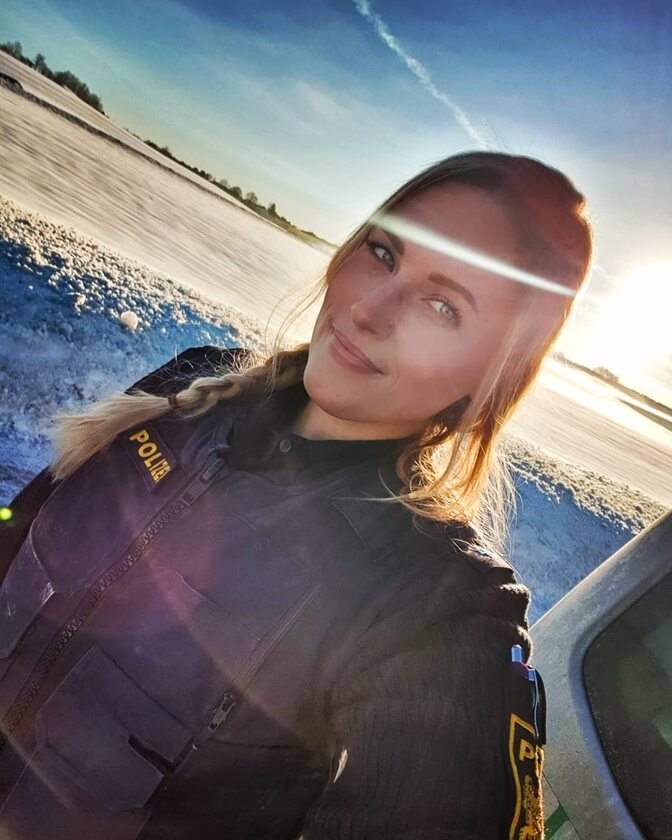 Policjantka pracująca w Niemczech 