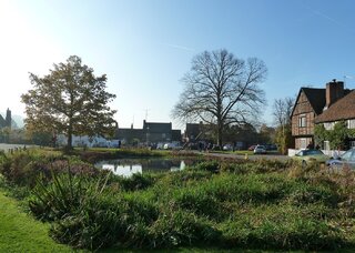 Wioska Albury w Hertfordshire