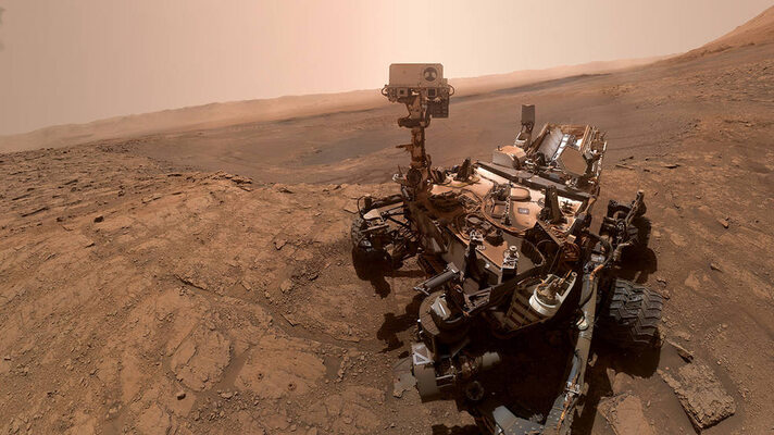 Miniatura: Łazik Curiosity i jego zdjęcia z Marsa