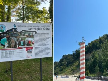 Najdalej na&nbsp;p&oacute;łnoc wysunięty punkt Polski