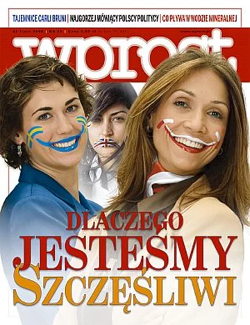 Okładka tygodnika Wprost nr 29/2008 (1334)