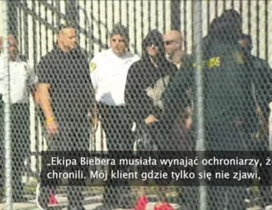 Miniatura: Prawnik Justina Biebera: Mój klient jest...