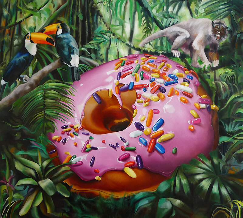 We the Donuts, obraz Justyny Kisielewicz