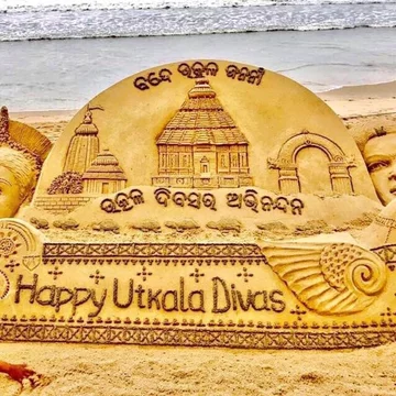 Rzeźby autorstwa Sudarsana Pattnaika 