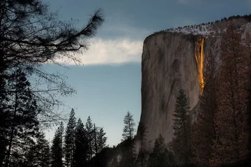 Wodospad Horsetail Fall 