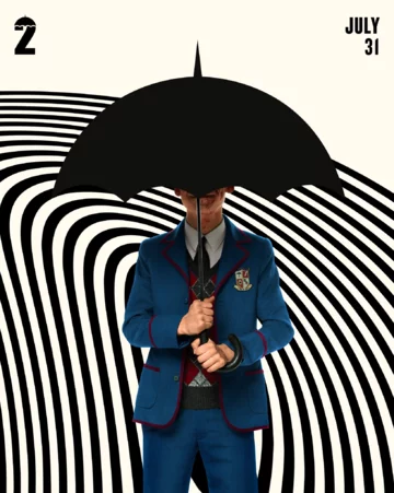 Plakaty z 2. sezonu serialu „Umbrella Academy” 