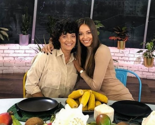 Miniatura: Izabela Krzan z mamą