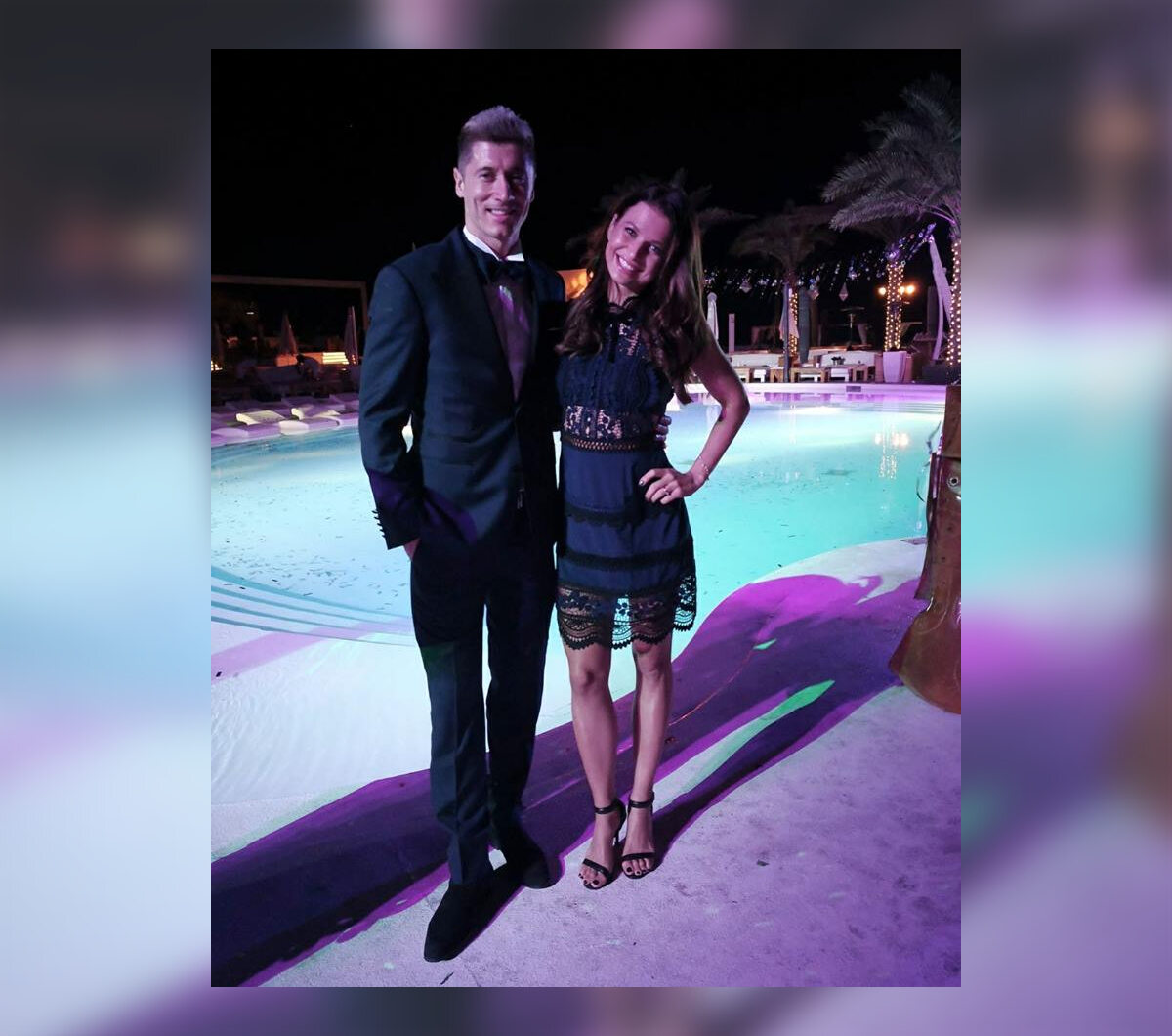 Robert i Anna Lewandowscy przywitali Nowy Rok w Dubaju 