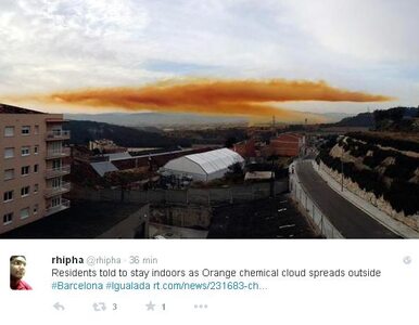 Miniatura: Toksyczna chmura nad Katalonią. Ludzie nie...