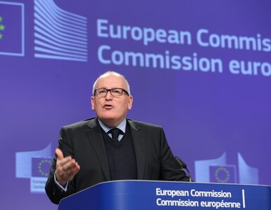 Miniatura: Timmermans dolał oliwy do ognia? Jego...