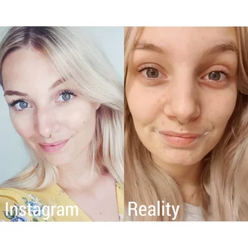 Instagram kontra rzeczywistość 