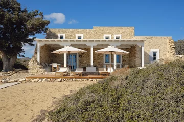 Dawna tłocznia wina nad samym morzem na Antiparos, projekt ARP 