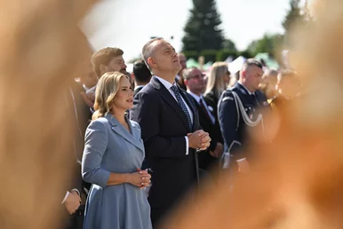 Miniatura: Marta Nawrocka porwana do tańca. Nagranie...