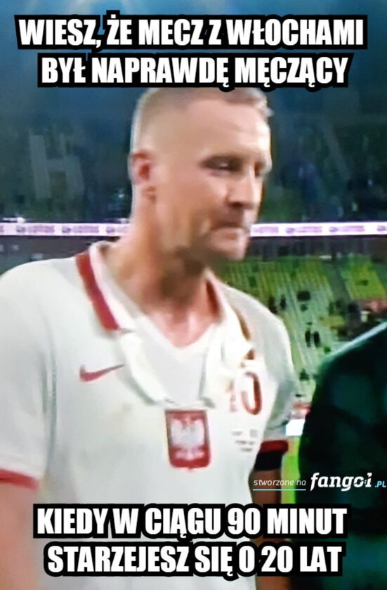 Mem po meczu Polska - Włochy 