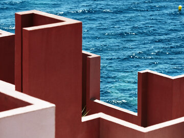La Muralla Roja, osiedle projektu Ricardo Bofill Taller de Arquitectura