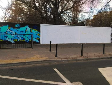 Wyjątkowy mural U2 w Warszawie