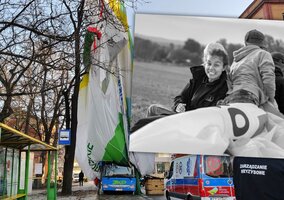 Miniatura: Tragiczny lot nad Zieloną Górą. Zginęła...