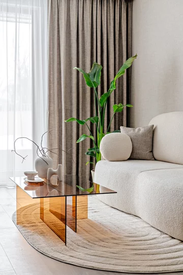 Miękka nowoczesność. Projekt: Deer Design 