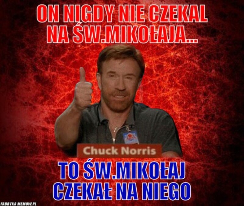 Mem z okazji Mikołajek 