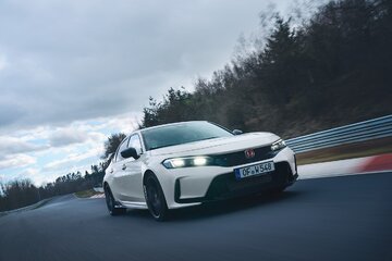 Honda Civic na&nbsp;Nurburgringu