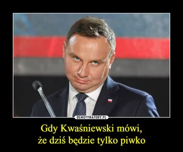 Mem z Aleksandrem Kwaśniewskim 