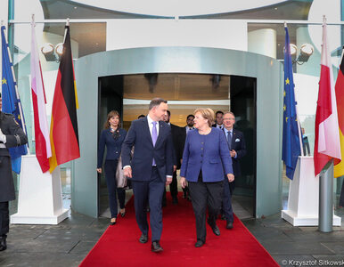 Spotkanie prezydenta Dudy z kanclerz Merkel. Ujawniono tematy rozmów