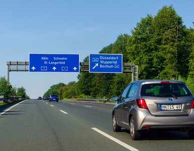 Miniatura: Ograniczenie prędkości na niemieckich...