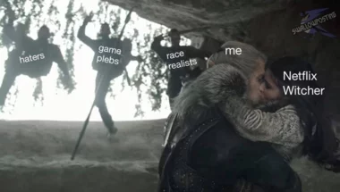 mem o wiedźminie