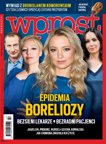 Okładka tygodnika Wprost nr 42/2018 (1857)