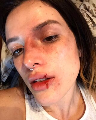Miniatura: 22-letnia aktorka Bella Thorne na Instagramie