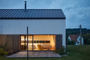 Nowoczesna stodoła – pomysł na rodzinny dom Linka, stodoła, fotograf