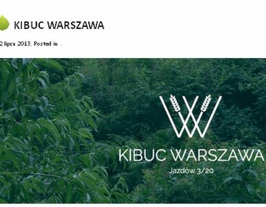 Miniatura: Żydzi zakładają w Warszawie kibuc